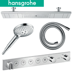 hansgrohe AXOR ShowerSolutions 淋浴組合(含預埋軸心) 10628_18358_26014_28276