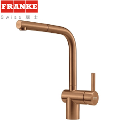 FRANKE 不鏽鋼伸縮廚房龍頭(玫瑰金) 115.0667.606【全省免運費宅配到府】