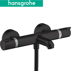 hansgrohe Ecostat 定溫沐浴龍頭(霧黑) 13114670