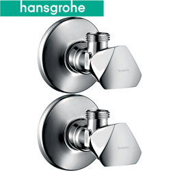 德國hansgrohe三角凡而一對(4分轉3分) 13902000x2