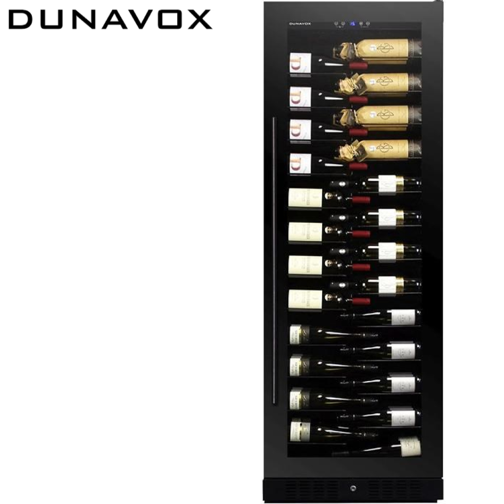 DUNAVOX 獨立/嵌入式紅酒櫃 DX-143.468B.TW【全省免運費宅配到府】
