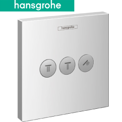 hansgrohe ShowerSelect 三路開關面板 15764