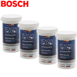 BOSCH 洗衣機/洗碗機 除垢劑組 (4入) (250g罐裝) 17008691