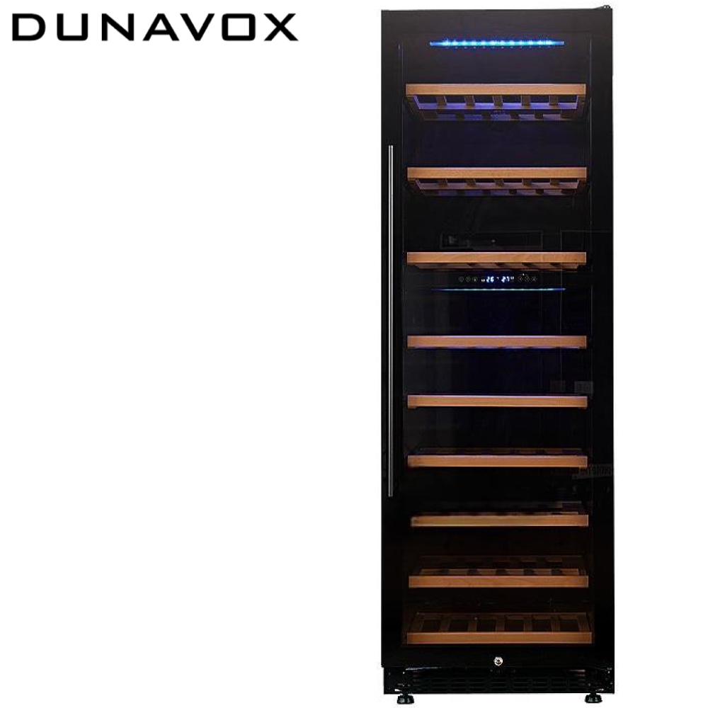 DUNAVOX 獨立式紅酒櫃 / 182瓶 DX-182.455DB.TW【全省免運費宅配到府】