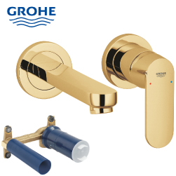 GROHE EUROSMART COSMOPOLITAN 臉盆龍頭(冷冽金)(含預埋軸心) 19381GLC_23571000