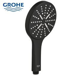 GROHE RAINSHOWER SMARTACTIVE 130 三段式蓮蓬頭(幻影黑)22127KF0