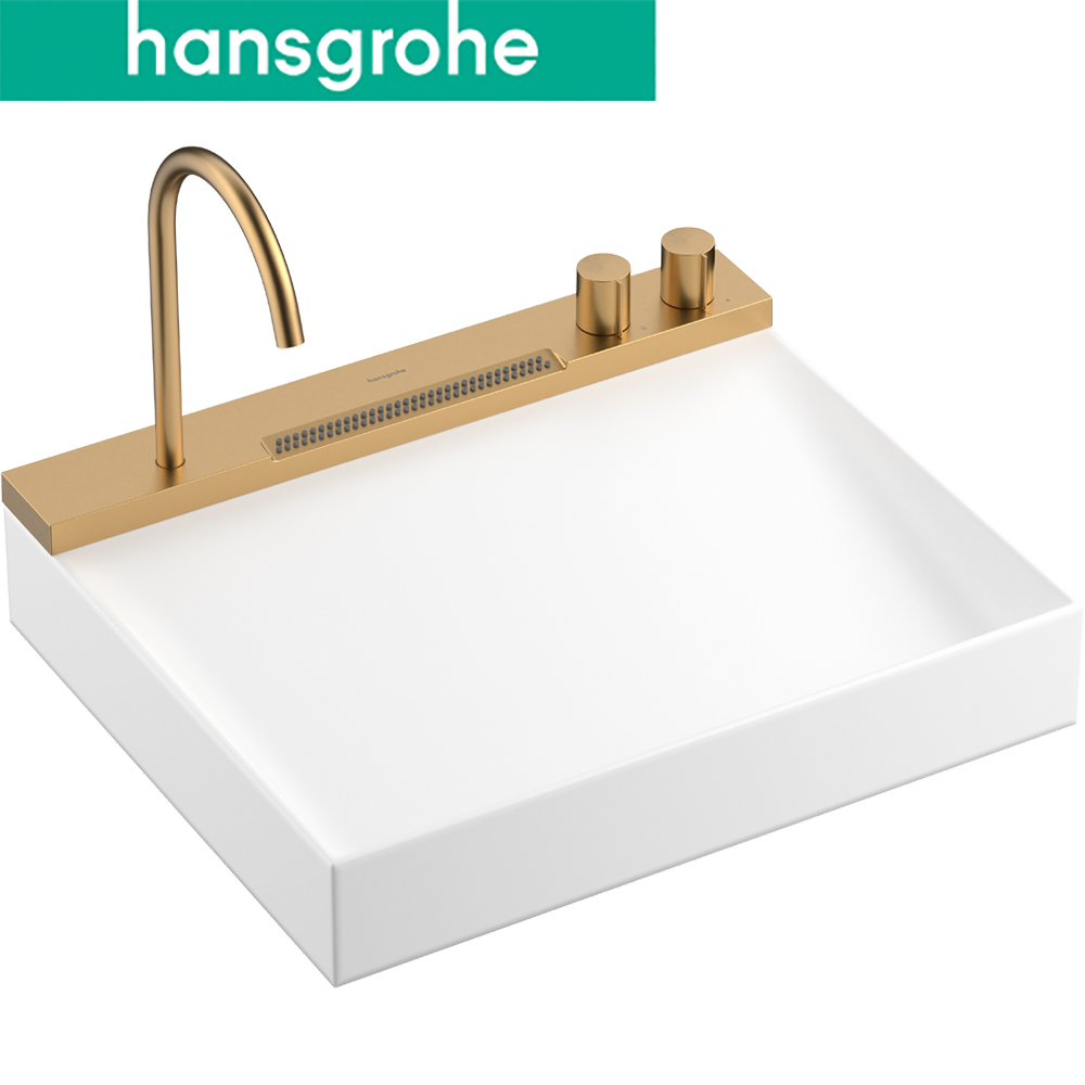 hansgrohe Avalegra AquaUnit 檯面盆龍頭組(58cm - 霧古銅) 22472140