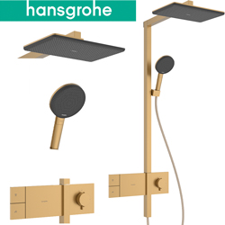hansgrohe Raindance Alive Q 恆溫淋浴柱(霧銅) 24580140