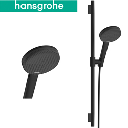 hansgrohe Raindance Alive Select S 蓮蓬頭滑桿組(霧黑) 24602670