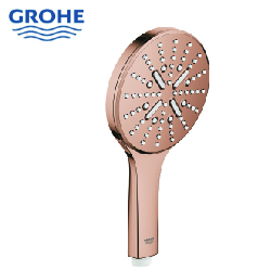 GROHE RAINSHOWER SMARTACTIVE 130 三段式蓮蓬頭(玫瑰金)26574DA0