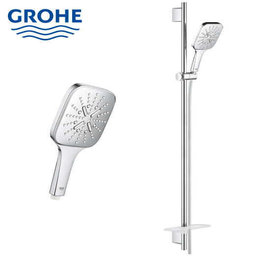 GROHE RAINSHOWER SMARTACTIVE 130 CUBE 蓮蓬頭滑桿組 26587000