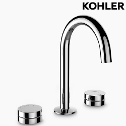 KOHLER Components 三件式感應臉盆龍頭(鉻) 電池式 K-26799T-CP