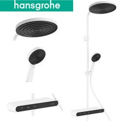 hansgrohe Pulsify S 恆溫淋浴柱(霧白) 26971707