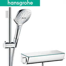 hansgrohe Raindance Select E 淋浴龍頭附滑桿組 27038