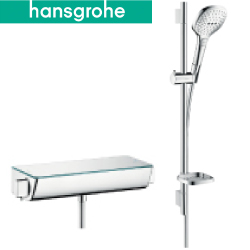 hansgrohe Raindance E 淋浴龍頭附滑桿組 27038