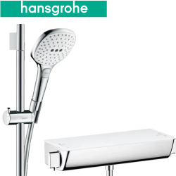 hansgrohe Tablet Select 淋浴龍頭附滑桿組 27039-40