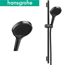 hansgrohe Rainfinity 蓮蓬頭滑桿組(霧黑鉻) 28745340