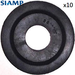 SIAMP (American Standard)落水器止水皮墊x10片 34233201x10 (Jacob Delafon及Vitra及KERAMAG馬桶共用)