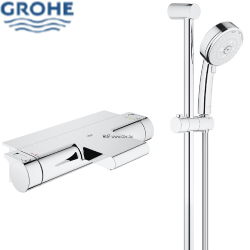 GROHE Grohtherm 2000 恆溫淋浴龍頭附滑桿組 34464_27786002