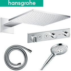 hansgrohe AXOR ShowerSolutions 淋浴組合(含預埋軸心) 35314_18355_26014_28276