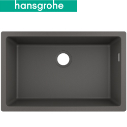 hansgrohe S51 下嵌花崗岩單槽.深灰(71x45cm) 43432-290