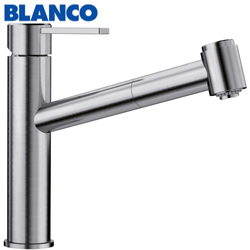 BLANCO AMBIS-S 不鏽鋼伸縮龍頭 523119