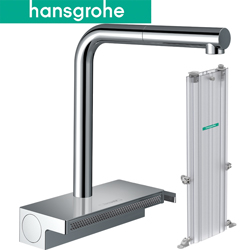hansgrohe Aquno Select M81 伸縮廚房龍頭 73830000