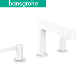 hansgrohe Finoris 三孔臉盆龍頭(霧白) 76033700
