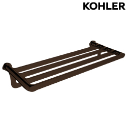 KOHLER Avid 雙層毛巾架(原質黑) K-97497T-2BL