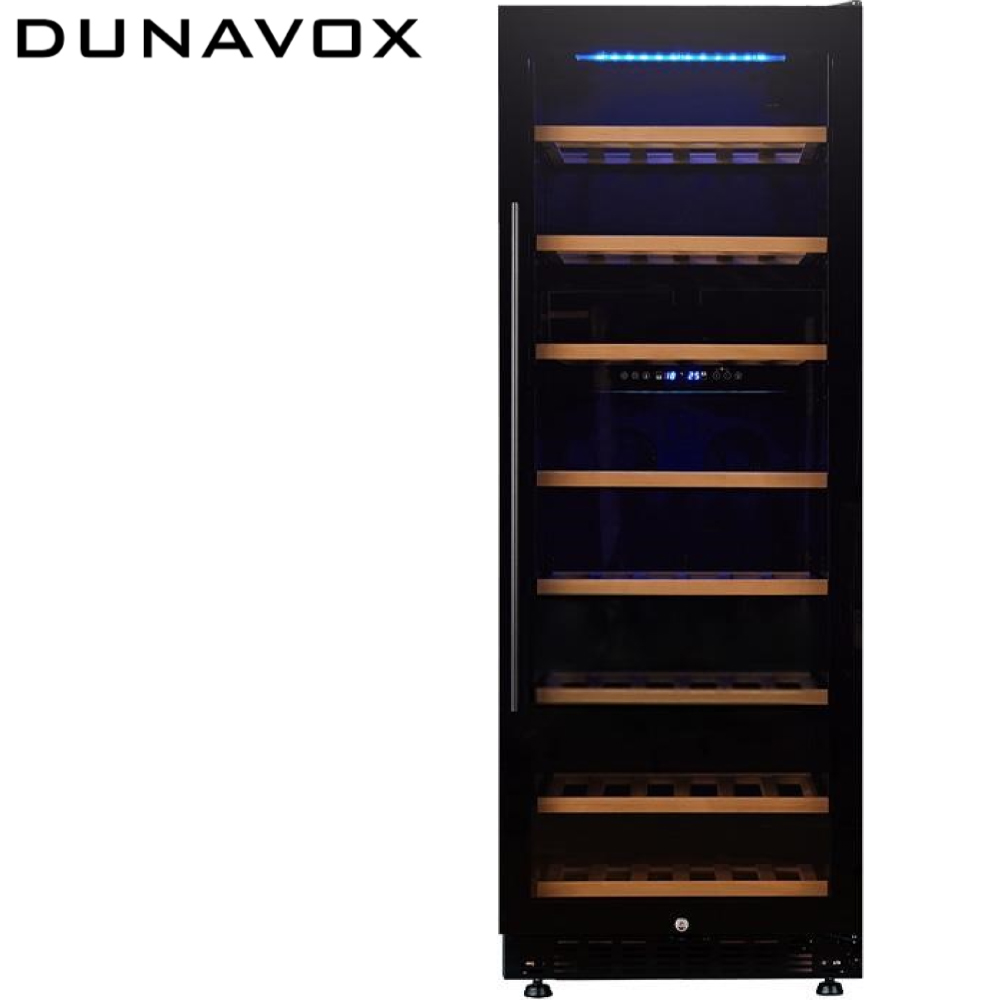 DUNAVOX 獨立式紅酒櫃 DX-96.275DB.TW【全省免運費宅配到府】