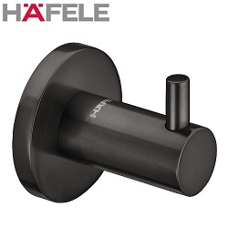 HAFELE 衣鉤(霧黑) 980.60.773