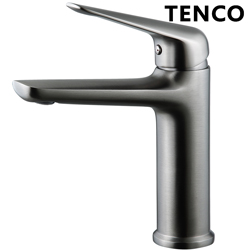 電光牌TENCO面盆龍頭(絲光灰) A-1196DK