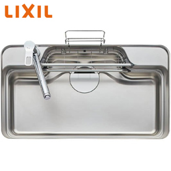 日本原裝LIXIL(驪住)壓花靜音3D水槽(83x56cm) A9U