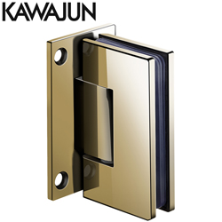 KAWAJUN 淋浴門鉸鏈(亮面金) AC-060-P01