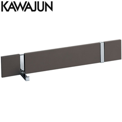 KAWAJUN 二連式摺疊衣帽鉤(深紅棕色+亮鉻) AC-821-4QC