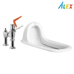 ALEX電光二段蹲式省水馬桶設備 AC5125-E