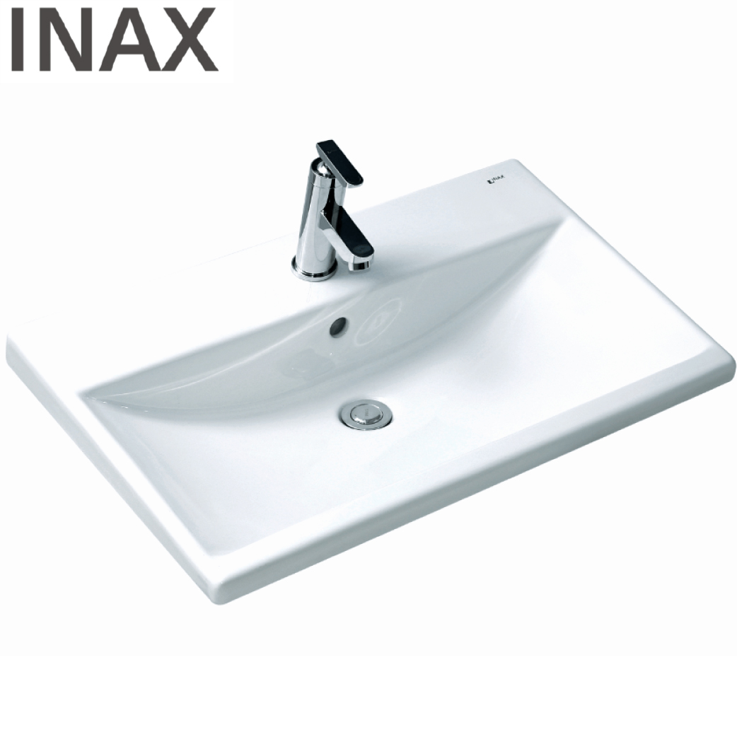 INAX 半嵌式臉盆(65cm) AL-2397VFC-TW