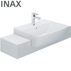 INAX 半嵌式臉盆(55cm) AL-345VFC-TW