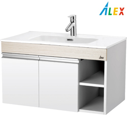 ALEX電光浴櫃盆組附龍頭(81cm) ALT6821-BHD