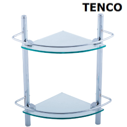 電光牌(TENCO)雙層角落置物架 BA-1372M