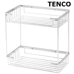 電光牌(TENCO)不鏽鋼雙層置物架 BA-1376