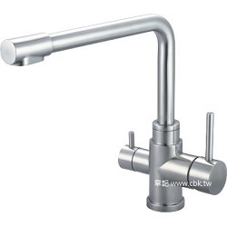 LOTUS不鏽鋼三合一廚房龍頭(無鉛) CBK-232301A