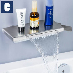 CBK不鏽鋼亮面瀑布龍頭 CBK-2353ST