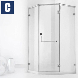 CBK銅鍍鉻淋浴拉門 CBK-5700