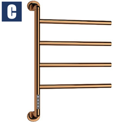 CBK電熱毛巾架(玫瑰金/110V) CBK-FAL605-RG