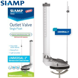 SIAMP 拍蓋式單段落水器(單體馬桶用) CBK-FLP-MSTRO-1