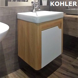 KOHLER Forefront 浴櫃盆組 - 木紋系列(58.5cm) CBK-K-2660T-CY