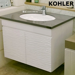 KOHLER Karess 浴櫃盆組 - Cloud系列(90cm) CBK-K-2768T-1