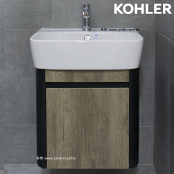 KOHLER ModernLife 浴櫃盆組(不含龍頭) - 雙色混搭系列(55cm) CBK-K-77767K-1-0