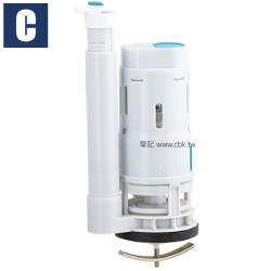 CBK雙按落水器 CBK-TP3604